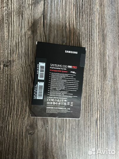 Ssd Samsung 980 pro 1tb NVMe