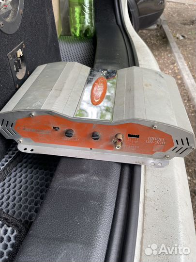 Сабвуфер и усилитель бу в автомобиль