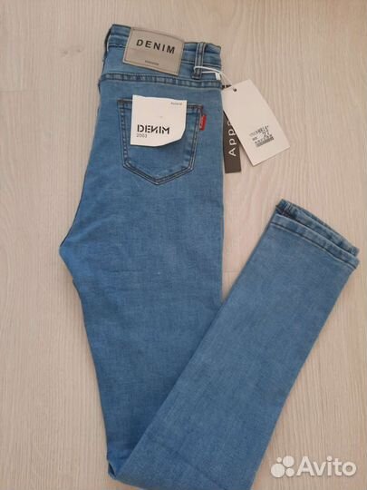Джинсы скинни новые
