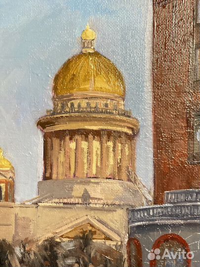 Картина маслом на холсте пейзаж