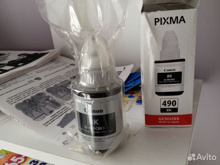 Чернила черные GL490