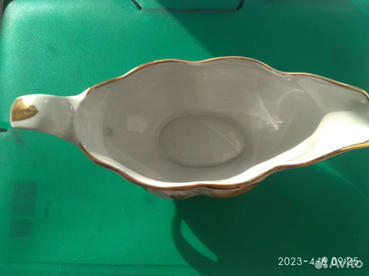 Соусник.Позолота. Новый. Из сервиза. СССР