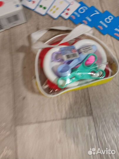 Игровые наборы плэй до осьминог,цифры и кондитер