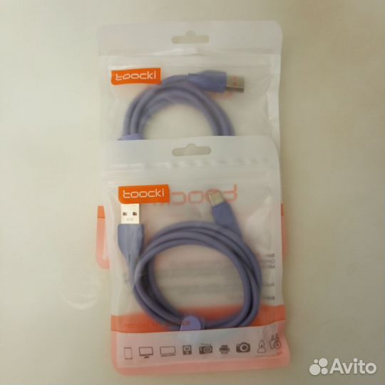 Кабель USB Type-C - USB Type-A (1м,в ассортименте)