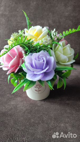 Букет из мыла