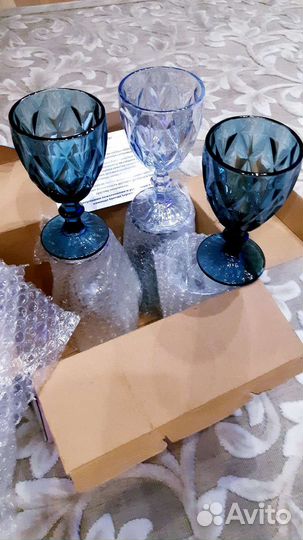 Набор бокалов для вина- 6 штук