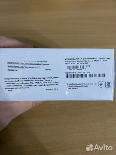 Наушники apple airpods