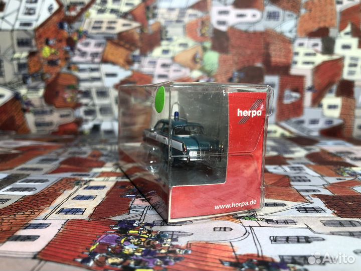Модель автомобиля Skoda 1000 MB herpa HO 1/87