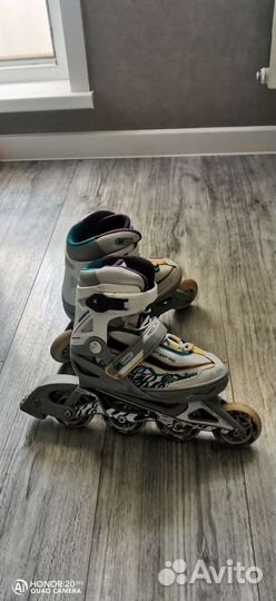Роликовые коньки детские раздвижные