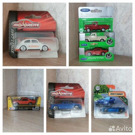 Машинки 1/64 модели машин