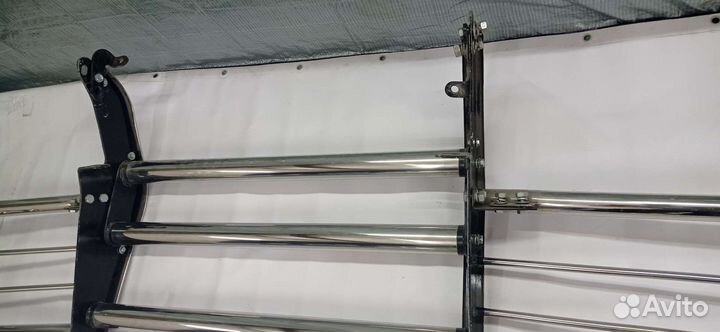 Силовой бампер с защитой фар