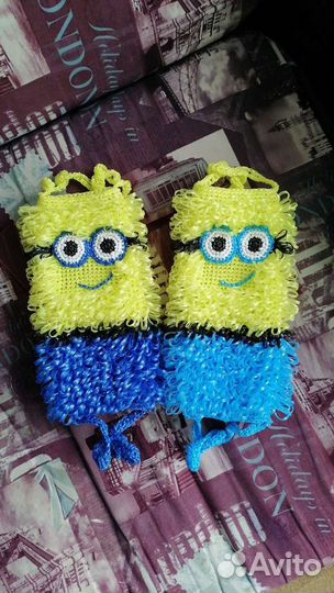 Мочалки игрушки