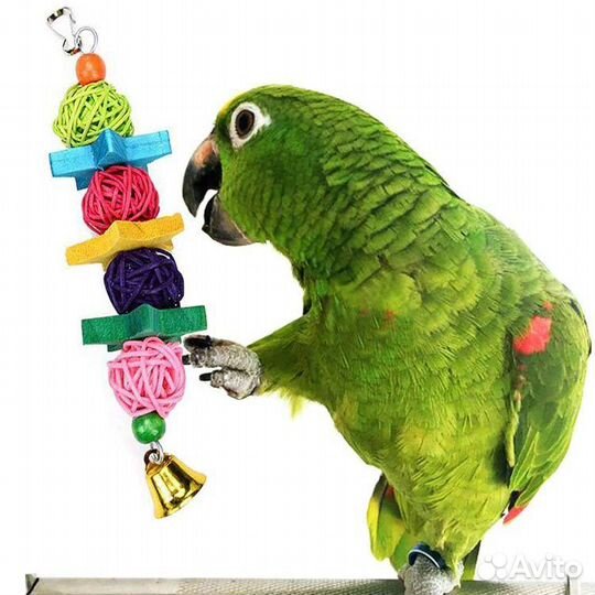 Набор игрушек для попугаев