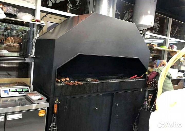 Профессиональный мангал для ресторана, бара, кафе