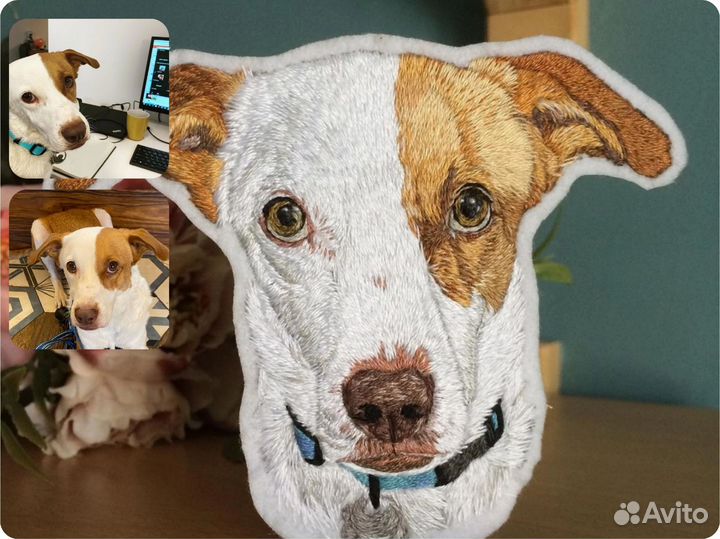 Вышивка портретов по фото ручной работы