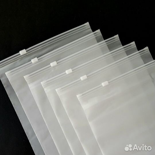 Зип лок пакеты с бегунком 25 на 30 140мкм