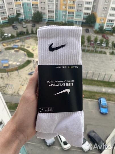 Носки nike everyday 3 пары