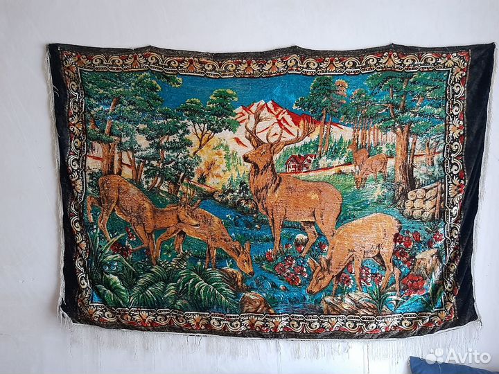 Плюшевый ковер СССР IKEA