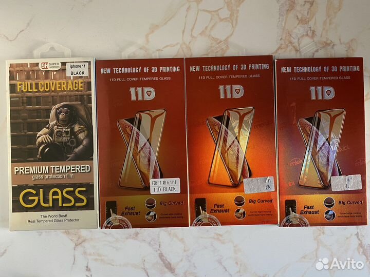 Защитное стекло iPhone 11/XR