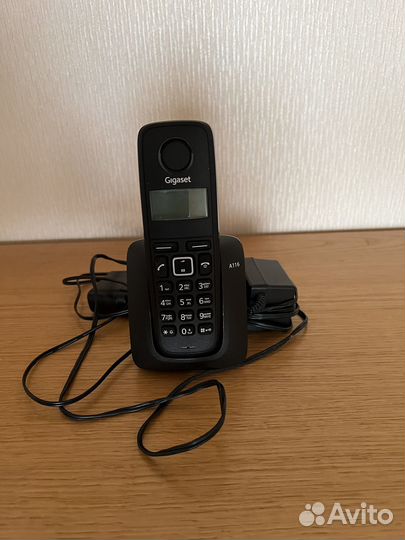 Радиотелефон Gigaset A116 RUS, черный