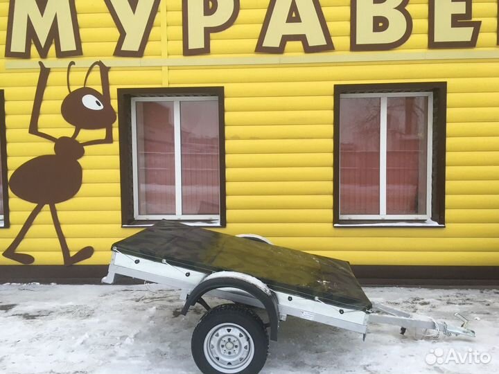 Прицеп легковой Фермер 2,0*1,3м*20мм б/к