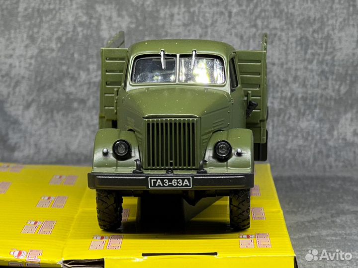 Модель газ 63А 1/43 наш автопром