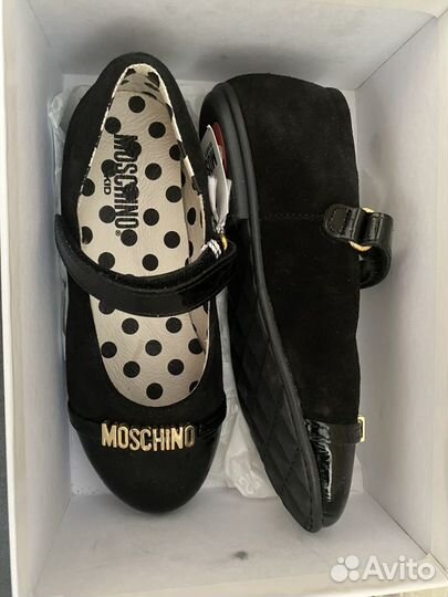 Детские туфли Moschino