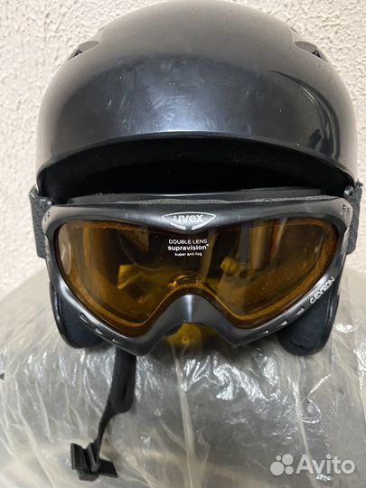 Горные лыжи,ботинки,шлем