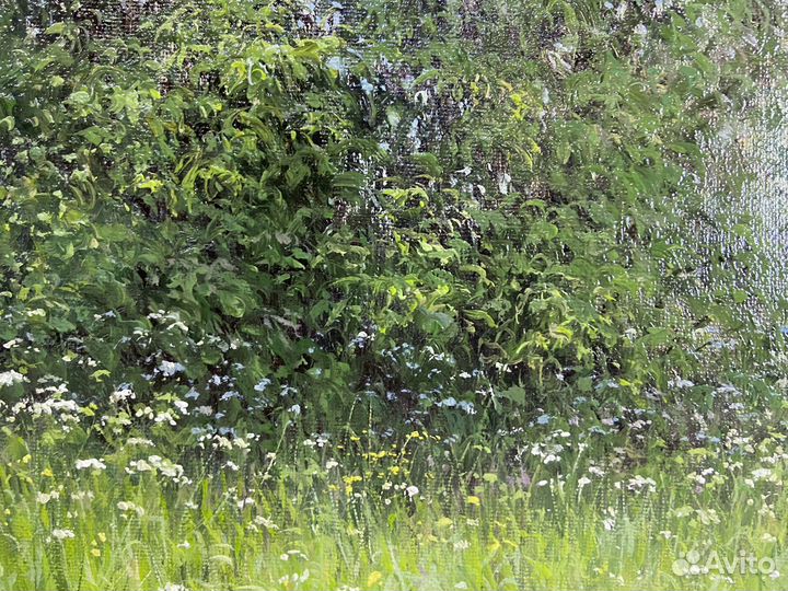 Картина маслом на холсте пейзаж