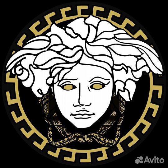 Наклейка Versace на футболки