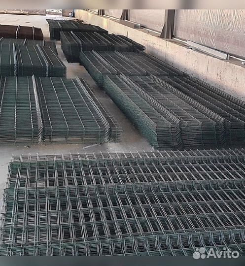 Забор из 3д сетки