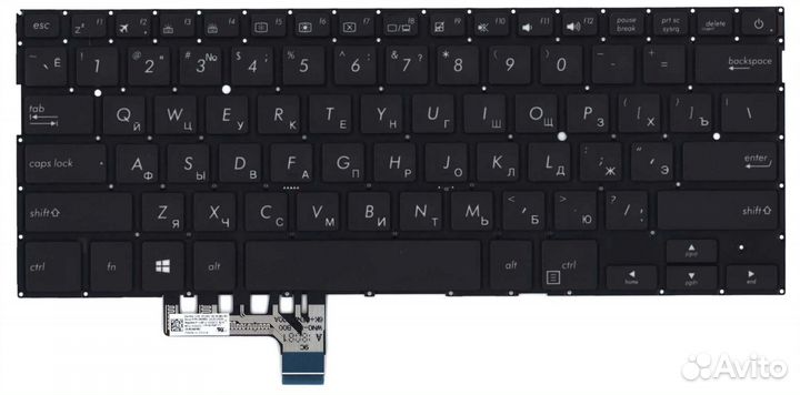 Клавиатура asus Zenbook UX331UA-EG156T с подсветко