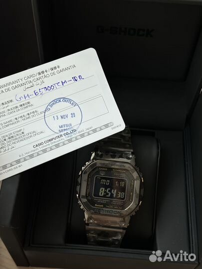 Часы мужские Casio G-shock GMW-B5000TCM-1DR