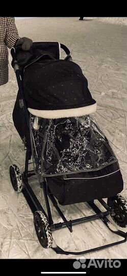 Санки коляска ника