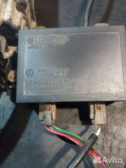 Комплект зажигания эбу VW Caddy 1.9sdi