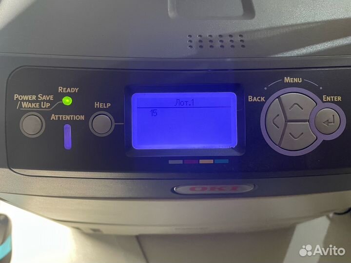Лазерный принтер с белым тонером Oki Pro 7411wt