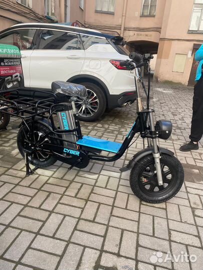 Электровелосипед новый sever cyber