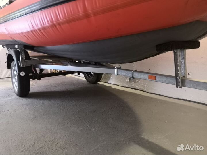Лодка надувная Солар/Solar 380 К Оптима с прицепом
