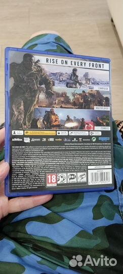 Call of duty vanguard ps5 диск бу