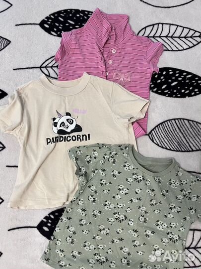 Пакет вещей на девочку рост 110