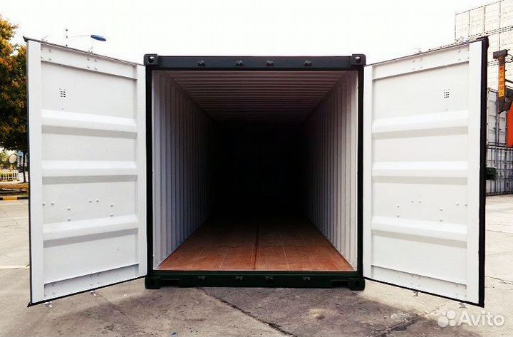 Морские и сухопутные контейнеры 40 футов, 40 Double door container