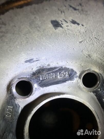 Диски штампованные r15 5 шт opel vectra