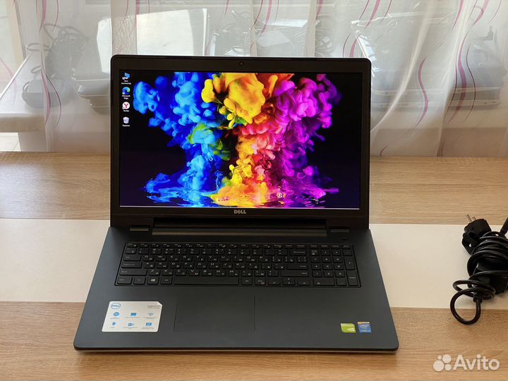 Новый, Мощный 17.3 Dell Для всех задач + Игры