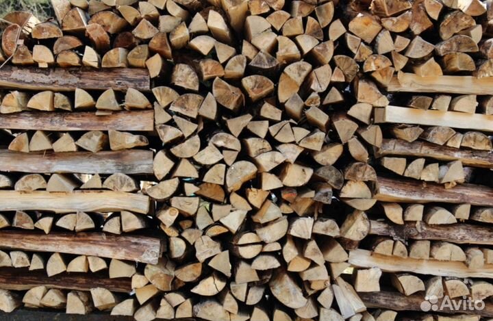 Дрова колотые ольха