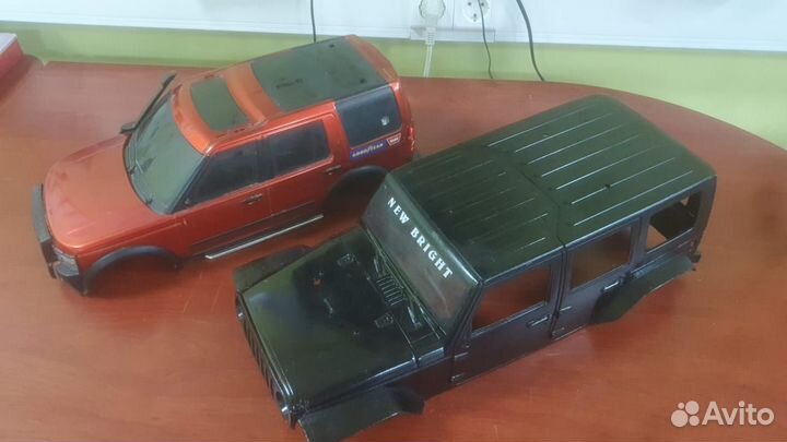 Кузова и корки на р/у модели машин