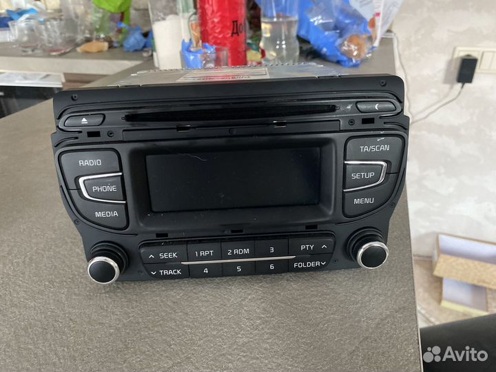 Штатная магнитола kia ceed 2