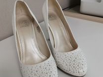 Туфли белые свадебные 38 размер