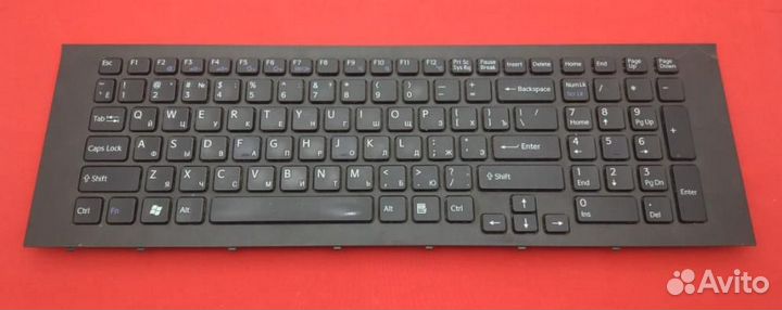 Клавиатура для ноутбука Sony Vaio VPC-EC черная