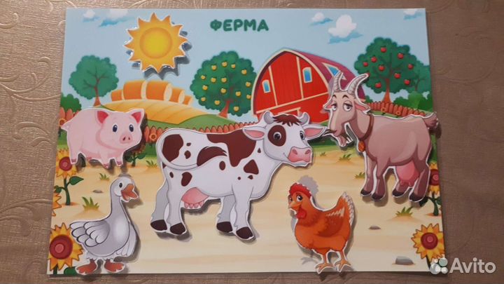 Развивающие игры на липучках