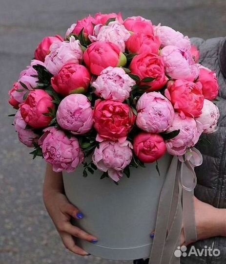 Пионы Розы Доставка